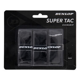 Overgrip Dunlop D TAC SUPER TAC OVERGRIP BLACK 3PCS